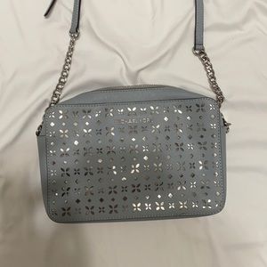 Michael kors laser cut cross bag